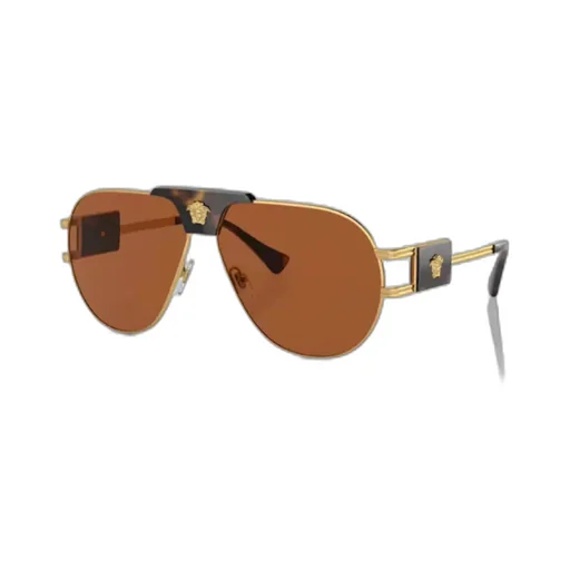 Versace Eyewear Aviator Frame Sunglasses
