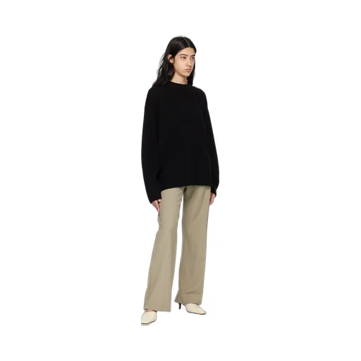 Casual Pants With Waist And Loop Straps