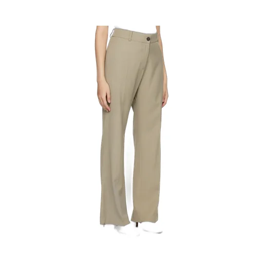 Casual Pants With Waist And Loop Straps