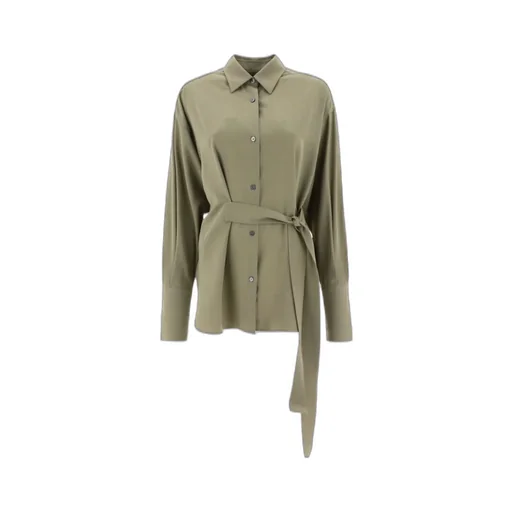 Long-Sleeved Strap Shirt