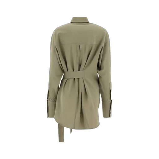 Long-Sleeved Strap Shirt