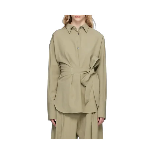 Long-Sleeved Strap Shirt