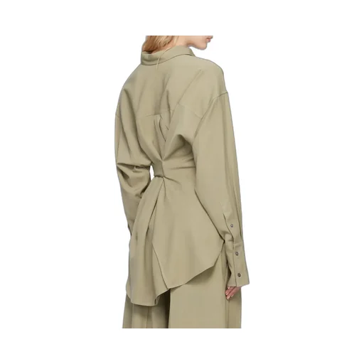 Long-Sleeved Strap Shirt