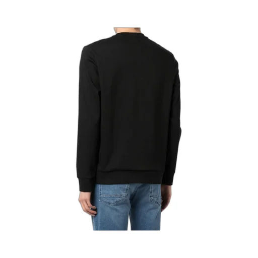 Logo-Patch Long-Sleeved Cotton Sweatshirt