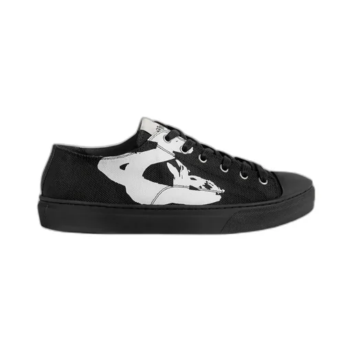 Lace-Up Low-Cut Sneakers