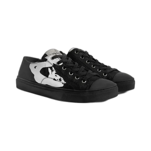 Lace-Up Low-Cut Sneakers