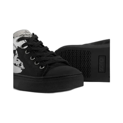 Lace-Up Low-Cut Sneakers
