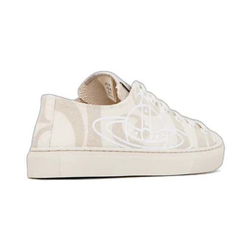 Orb-Print Canvas Sneakers