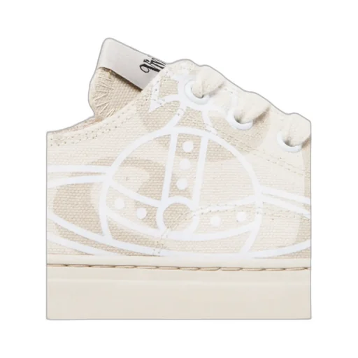 Orb-Print Canvas Sneakers
