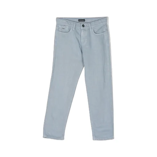 Emporio Armani Kids Straight Leg Denim Jeans