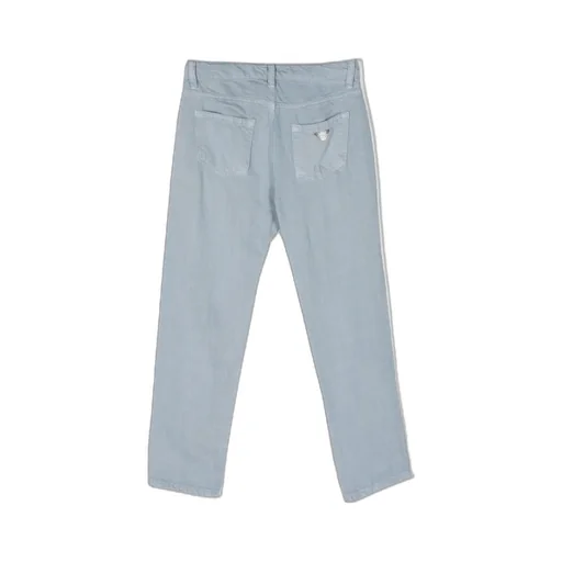 Emporio Armani Kids Straight Leg Denim Jeans