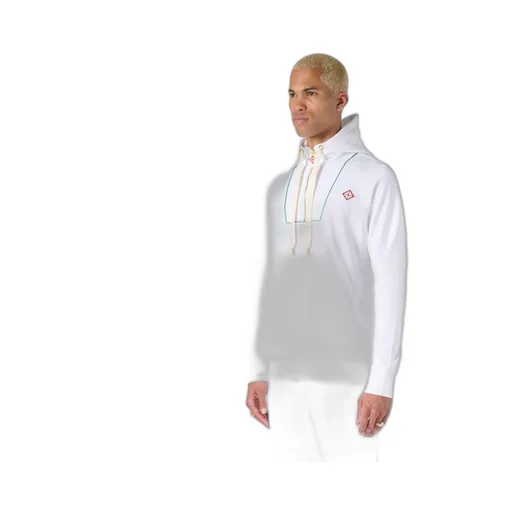 Half-Zip Drawstring Hoodie