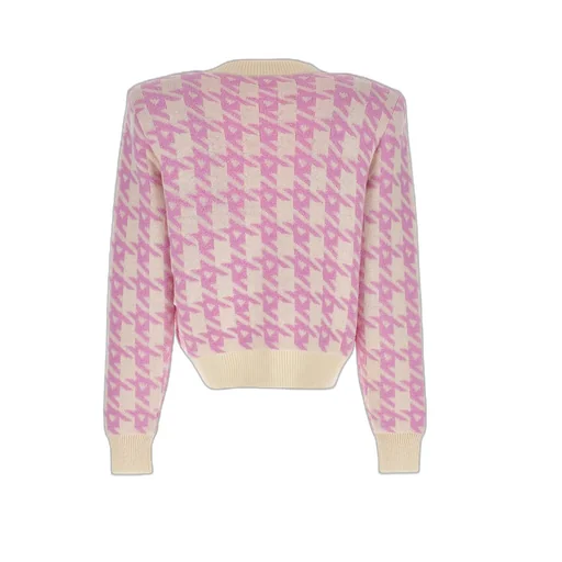 Area Mussel Flower V-Neck Cardigan