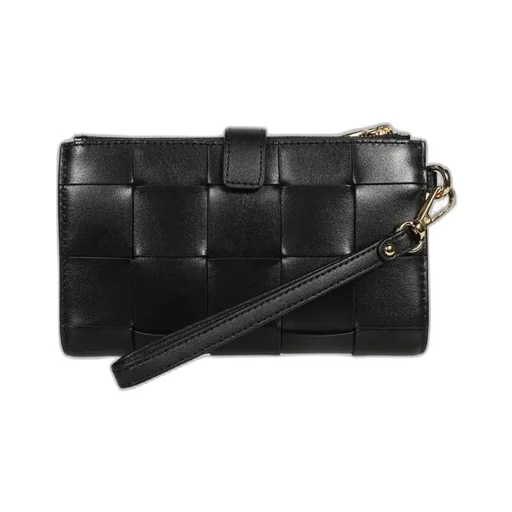 Interwoven Leather Wallet