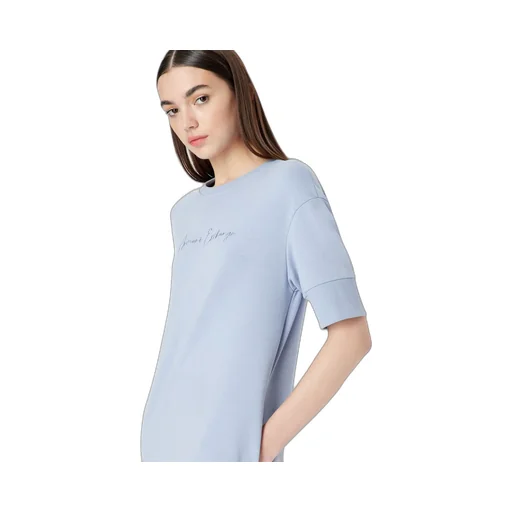 Logo-Embroidered T-Shirt Dress