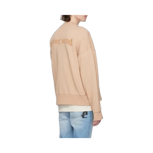 Palm Angels Logo-Printed Crewneck Sweatshirt