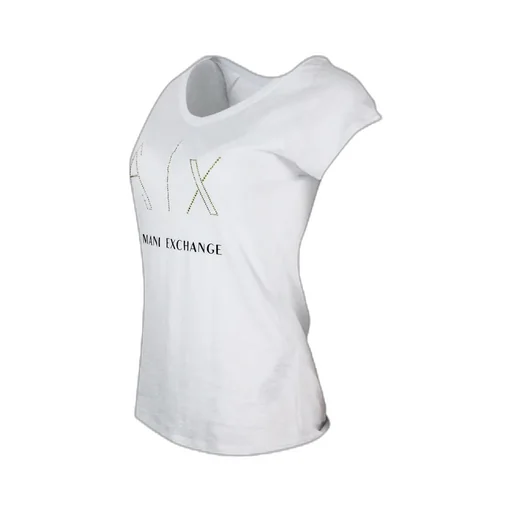 Armani Exchange Embellished V-Neck T-Shirt