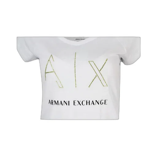 Armani Exchange Embellished V-Neck T-Shirt