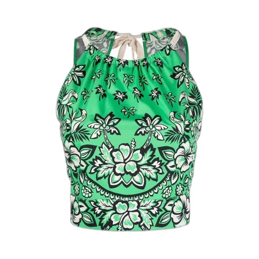 Redvalentino Floral-Printed Top