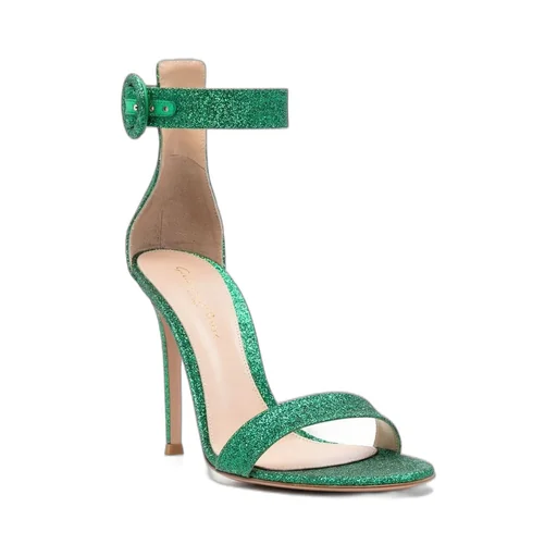 Logo High-Heeled Sandals