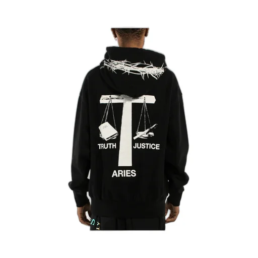Aries Bad Friday Graphic Printed Hoodie