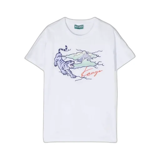T-Shirt With Round Neck And Short Sleeves