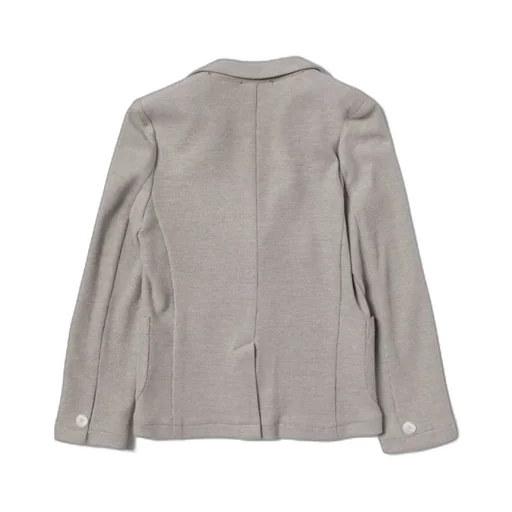 Single-Breasted Cotton Blazer
