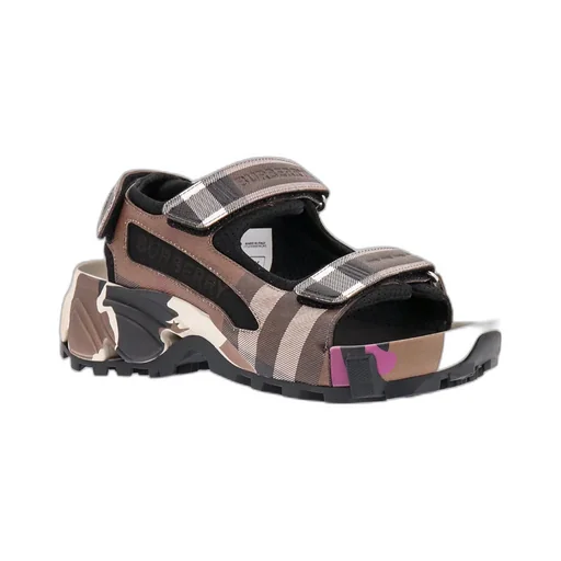 Arthur Check-Pattern Sandals