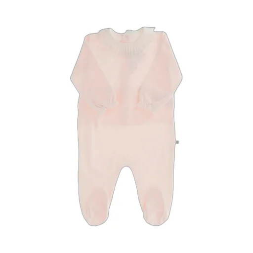 Ruffle-Detail Long-Sleeve Pyjama