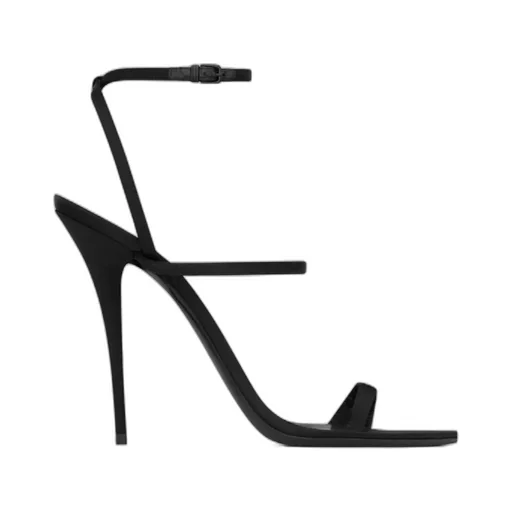 Dive Sandals In Crepe Satin