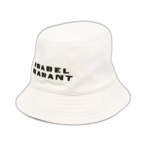 Isabel Marant Logo Embroidered Bucket Hat