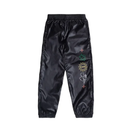 Graphic-Print Cargo Pants