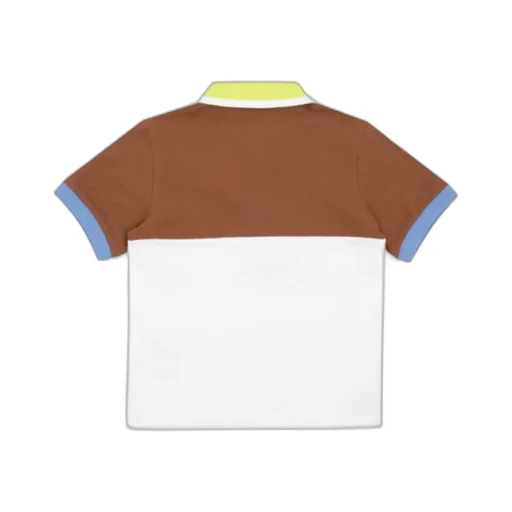 Fendi Kids Logo Printed Polo Shirt
