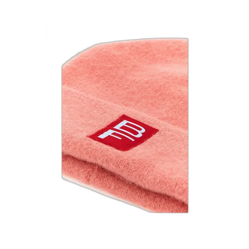 By Far Logo Patch Ribbed Beanie