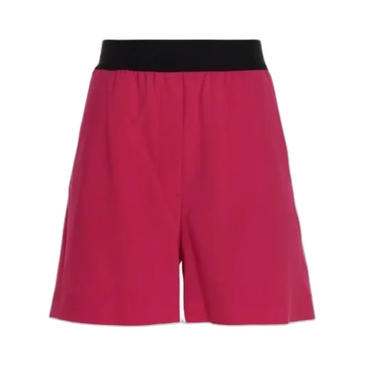 Msgm Elasticated Waist Bermuda Shorts