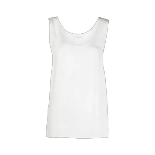 Loose-Fit Silk Sleeveless Top