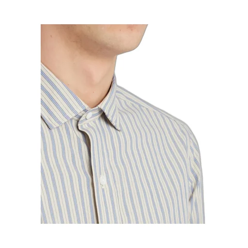 Striped Long-Sleeved Shirt