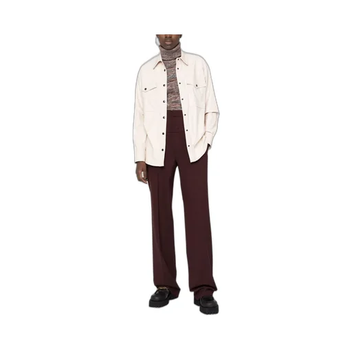Lapel Long-Sleeved Shirt