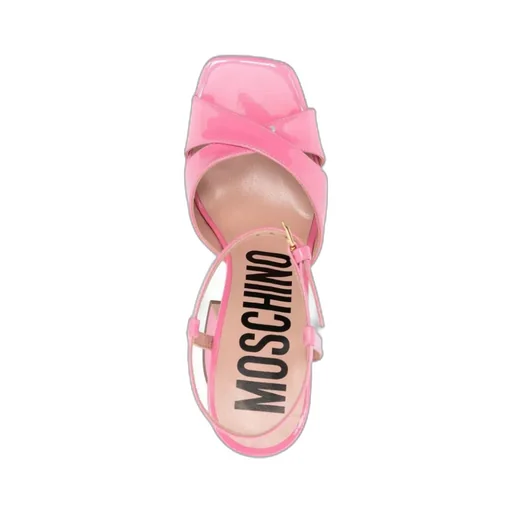 Moschino Crossover Strapped Platform Sandals