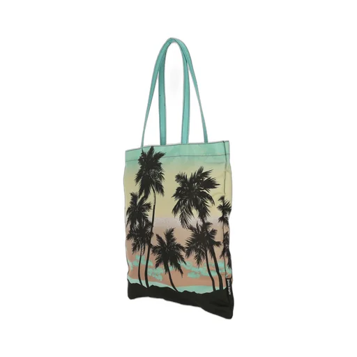 Green Sunset Tote Bag