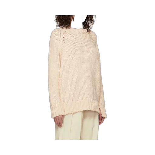 Round Neck Long-Sleeved Sweater