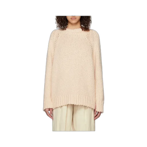 Round Neck Long-Sleeved Sweater