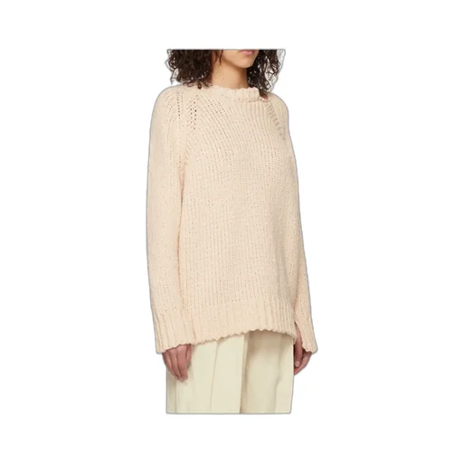 Round Neck Long-Sleeved Sweater