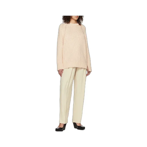 Round Neck Long-Sleeved Sweater