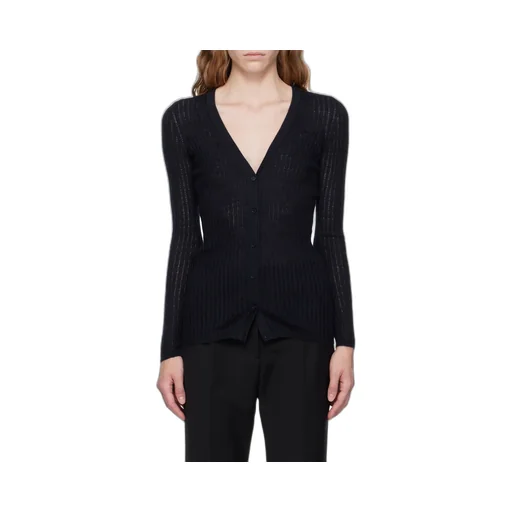 Ribbed-Knit Cardigan