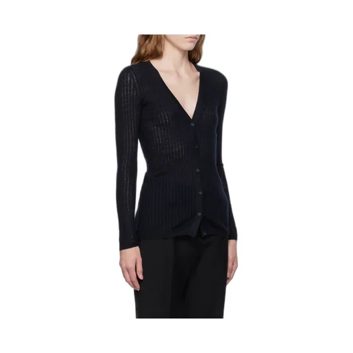Ribbed-Knit Cardigan