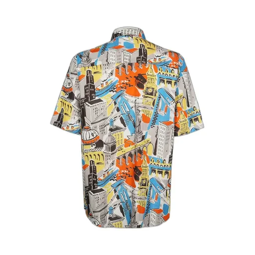 Graphic-Print Short-Sleeved Shirt