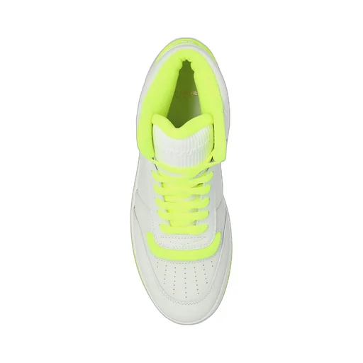 Saint Laurent Sl/80 Mid-Top Sneakers