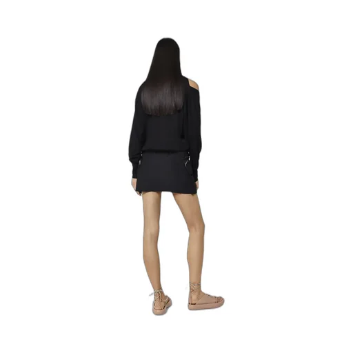 Stella Mccartney Cut Out-Detail Crewneck Knitted Top