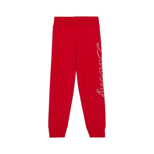 Script Logo-Print Cotton Track Trousers